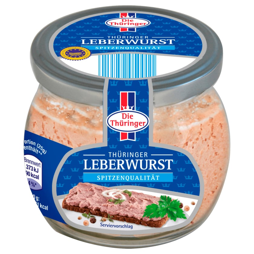 Die Thüringer Leberwurst 300g